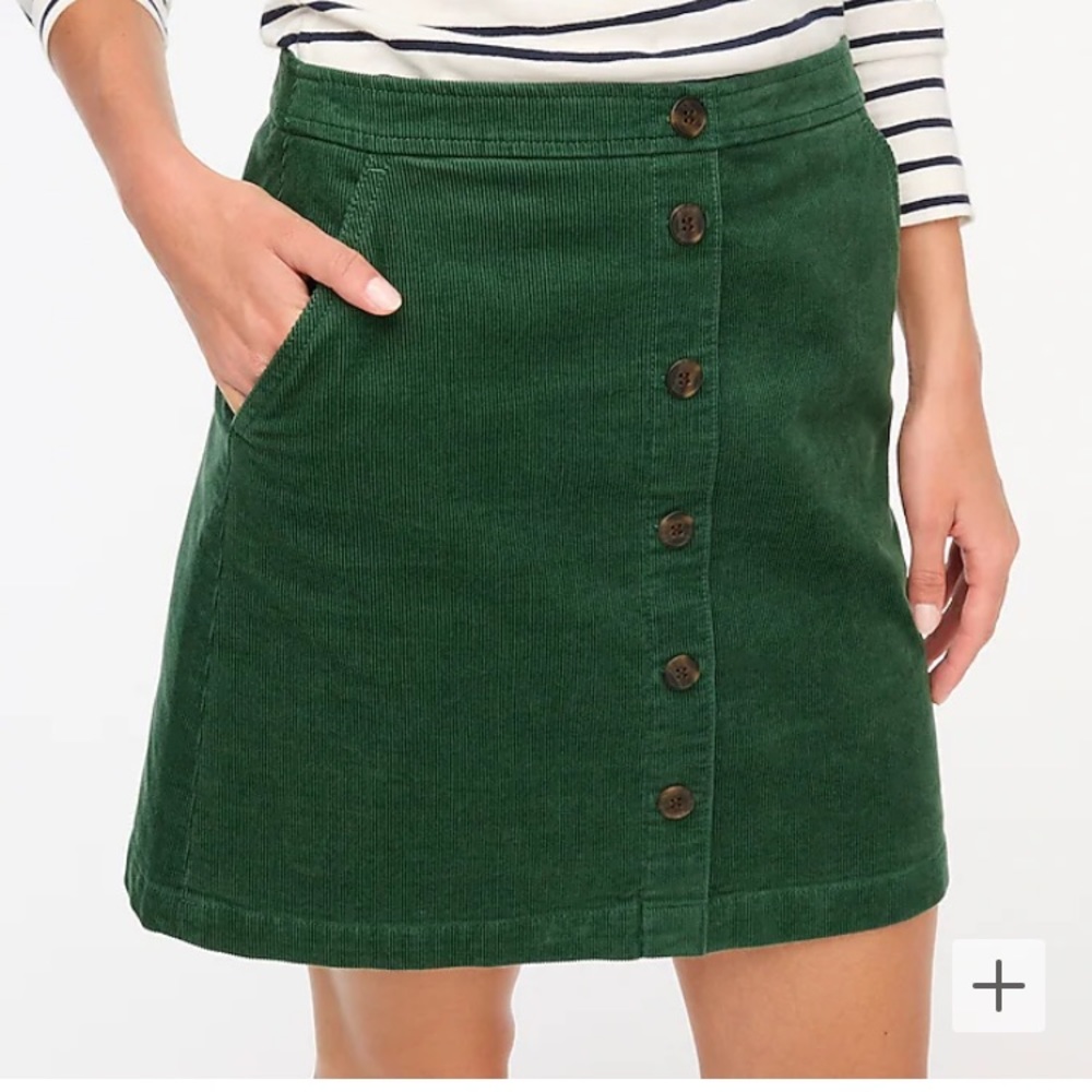 J. Crew corduroy skirt